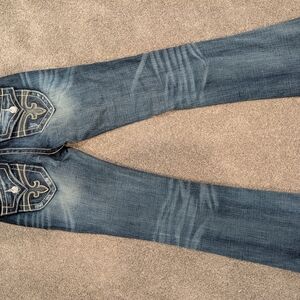 Rock Revival Blue Boot Cut Women's Jeans